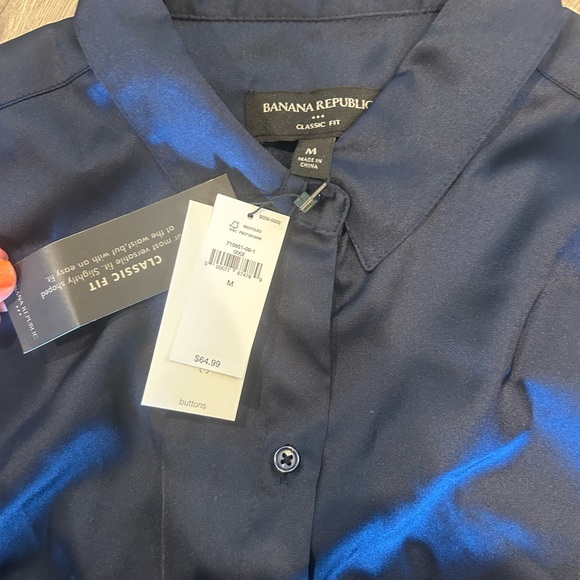 NWT banana republic satin top - Picture 3 of 6